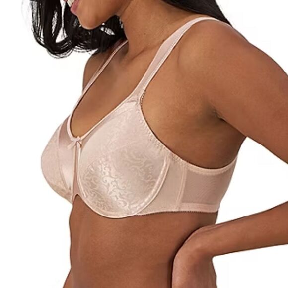 BALI satin tracings minimizer underwire bra style 3562 NWT - Picture 2 of 10